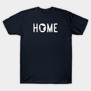 Minnesota is HOME, MN Home State in the Midwest T-Shirt